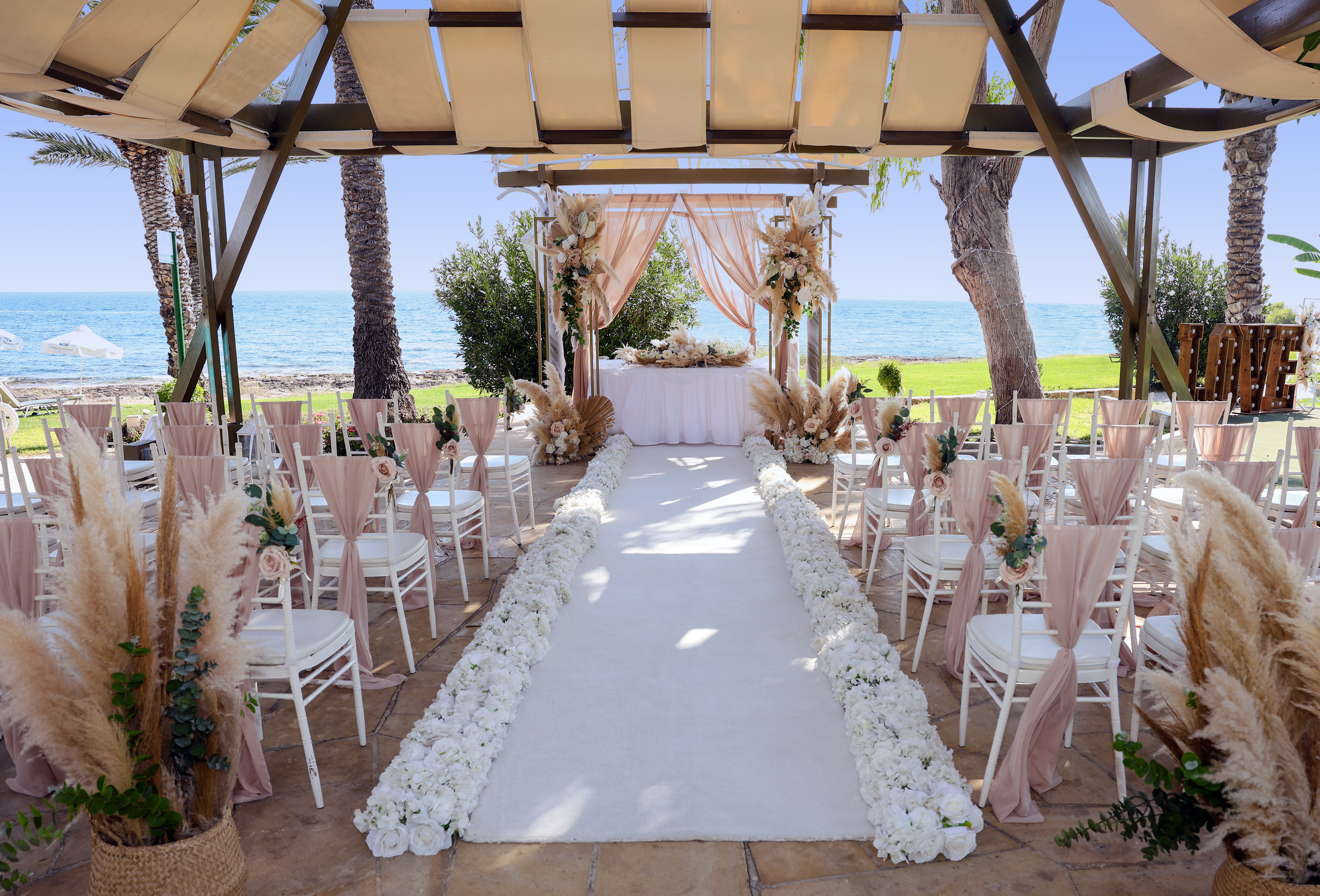 Book your wedding day in Constantinou Bros Athena Beach Hotel Paphos